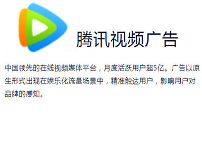 騰訊視頻廣告