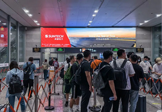 尚德電力高鐵站廣告投放案例