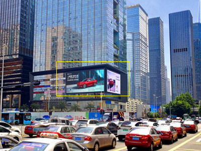 深圳福田CBD商圈LED屏廣告