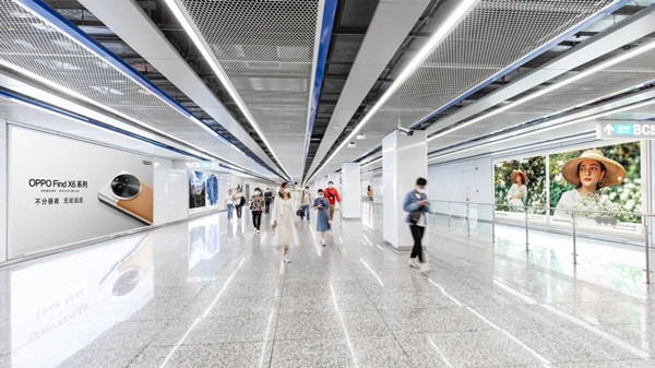 OPPO廣州地鐵廣告