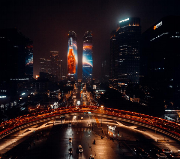 馬爹利地標廣告