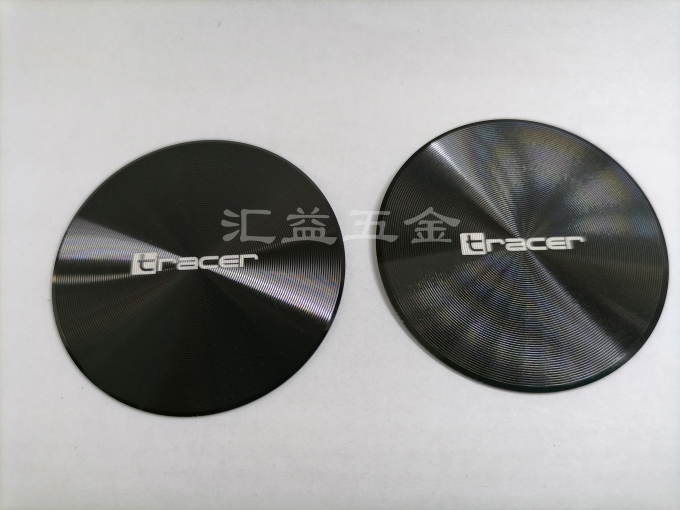 LOGO 标牌 CD纹 高光 镭雕 氧化 (2)